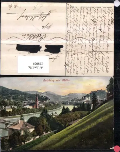 238069,Salzburg Teilansicht v. Mülln pub Purger u. Co 5919