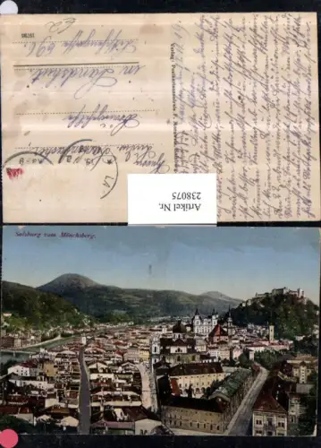 238075,Salzburg Totale v. Mönchsberg