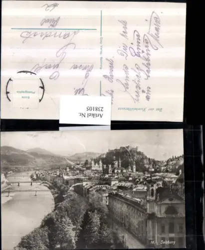 238105,Salzburg Totale von d. Humboldtterasse