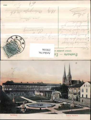 238106,Salzburg Schloss Mirabell m. Garten