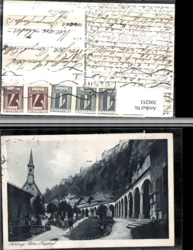 300253,Salzburg Friedhof St. Peter Kirche Festung