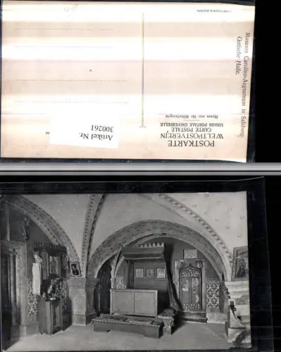 300261,Salzburg Museum Carolino-Augusteum Gotische Halle Innenansicht