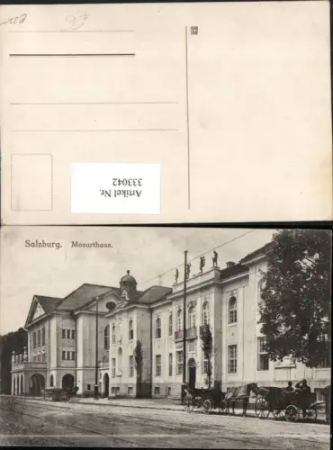 333042,Salzburg Mozarthaus Kutschen