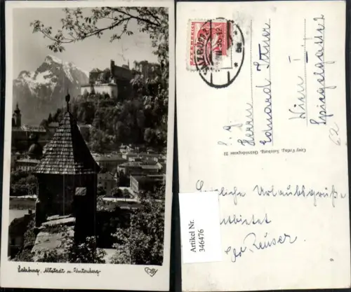 346476,Salzburg Altstadt Teilansicht m. Festung geg. Untersberg pub Cosy