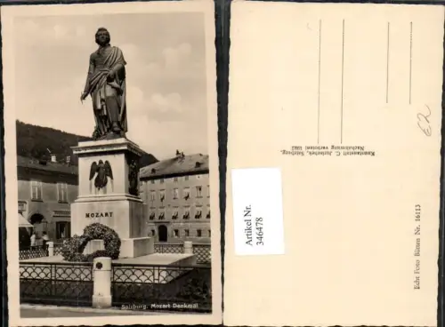 346478,Salzburg Mozart-Denkmal