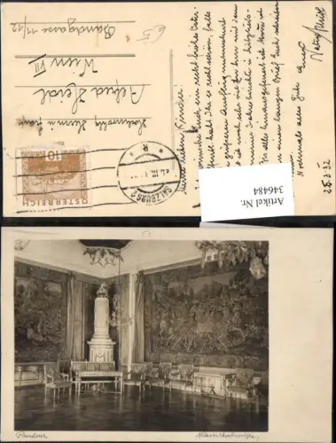 346484,Salzburg Residenz Prunkraum Innenansicht
