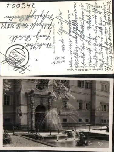 346488,Salzburg Hellbrunn Wasserkünste Eingang zur Regengrotte Feldpost Nr. L28871 pub Cosy