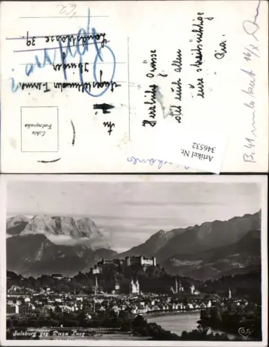 346532,Salzburg Totale geg. Pass Lueg Bergkulisse pub Cosy