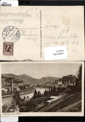 438157,Salzburg Teilansicht von Mülln