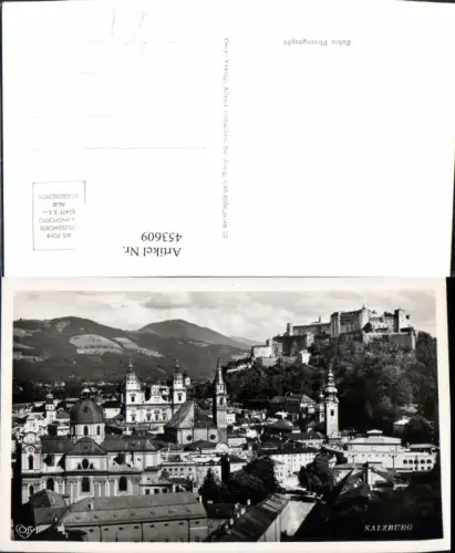453609,Salzburg Teilansicht m. Festung pub Cosy