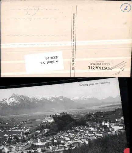453616,Salzburg Totale geg. Untersberg Bergkulisse