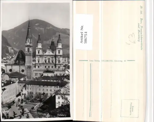 506751,Salzburg Dom Franziskanerkirche m. Gaisberg pub Cosy 556