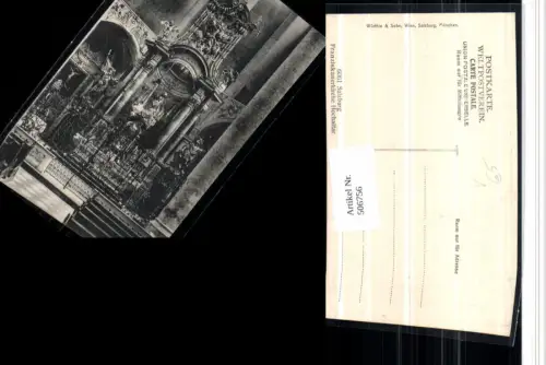 506756,Salzburg Franziskanerkirche Kirche Hochaltar pub Würthle e Sohn