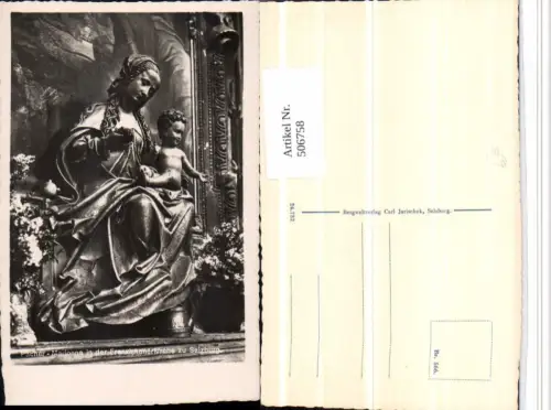 506758,Salzburg Franziskanerkirche Madonna Statue