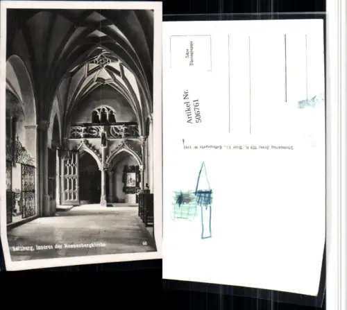 506761,Salzburg Nonnenbergkirche Kirche Innenansicht