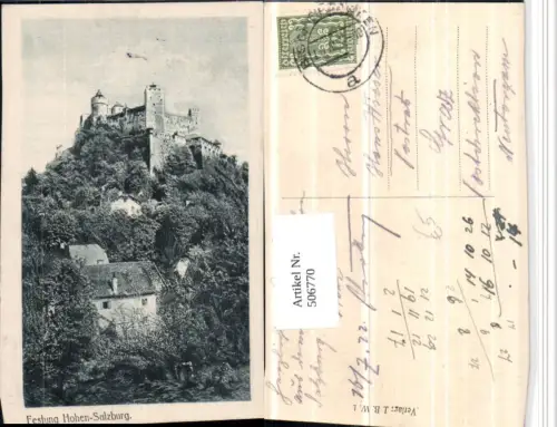 506770,Salzburg Festung Hohensalzburg