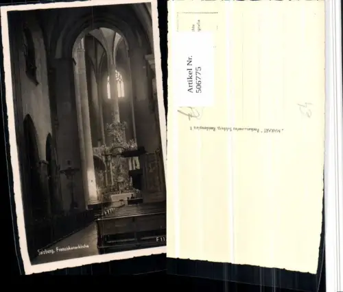 506775,Salzburg Franziskanerkirche Kirche Innenansicht