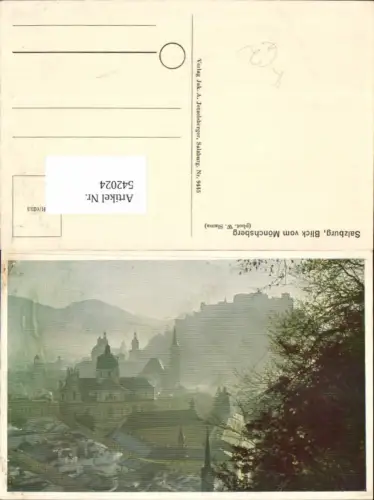 542024,Salzburg Stadt Totale Mönchsberg pub W. Slama