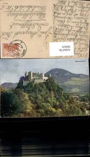 565019,Salzburg Festung Hohensalzburg Stempel Gartenau St. Leonhard