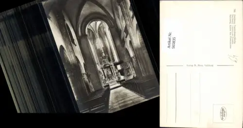 565835,Foto Ak Salzburg Franziskanerkirche Kirchen Innen Altar