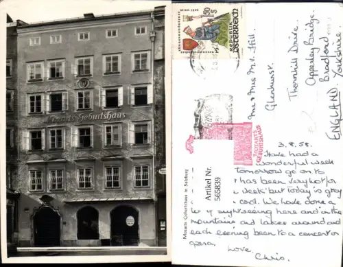 565839,Salzburg Mozart Geburtshaus Getreidegasse