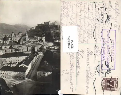 565851,Salzburg Blick Festung Hohensalzburg pub F. Morawetz 28