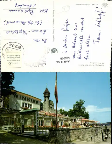 565908,Foto Ak Salzburg Grand-Cafe Winkler am Mönchsberg