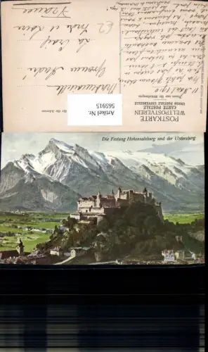 565915,Salzburg Festung Hohensalzburg u. Untersberg