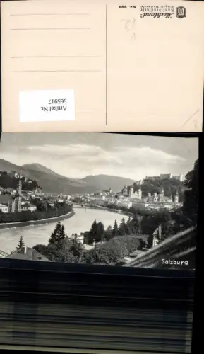 565917,Salzburg Ansicht m. Festung Hohensalzburg pub Hochland 884