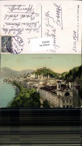 565932,Salzburg Blick v. Mülln Festung Hohensalzburg