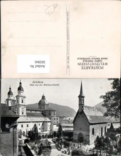 565941,Salzburg Blick v. d. Maximus-Kapelle