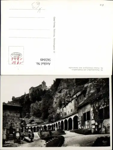 565949,Foto Ak Salzburg St Peter Friedhof m. Katakomben Gruft Gräber Friedhof pub Cosy 455