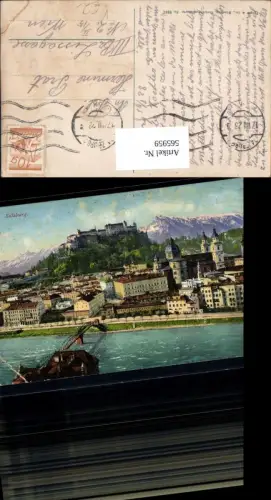 565959,Salzburg Ansicht Brücke Festung Hohensalzburg pub Purger Co 9241