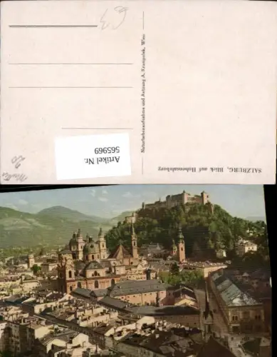 565969,Salzburg Blick auf Festung Hohensalzburg
