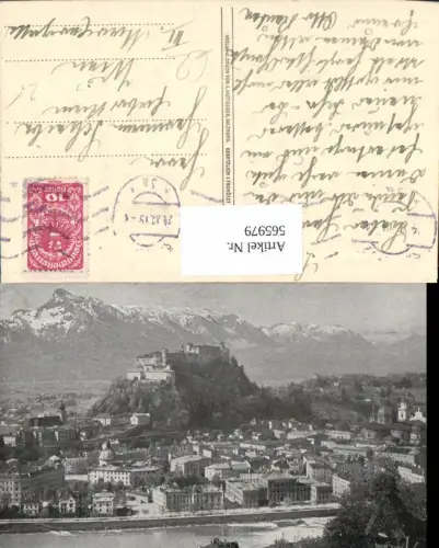 565979,Salzburg Totale m. Festung Hohensalzburg