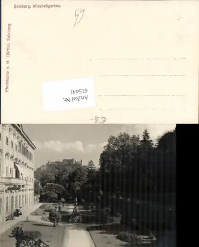 615441,Foto-AK Salzburg Mirabell Mirabellgarten pub Gürtler H.