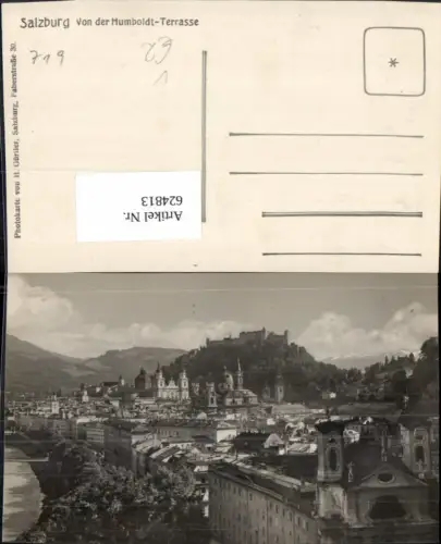 624813,Foto Ak Salzburg v. d. Humboldt-Terrasse pub H. Gürtler