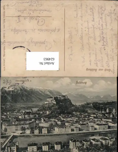 624963,Salzburg m. Untersberg
