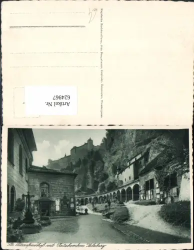 624967,Salzburg St Peter Friedhof m. Katakomben