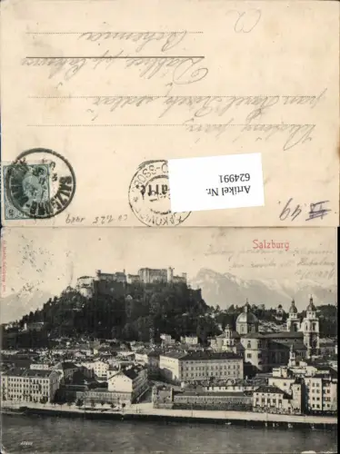 624991,Salzburg Ansicht m. Festung Hohensalzburg
