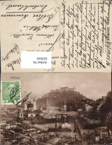 625018,Salzburg Ansicht m. Festung Hohensalzburg