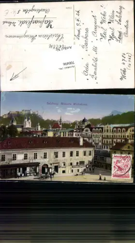 700496 Salzburg Stadt Mozart Wohnhaus Buchdruckerei gel Hafnarfirdi Island