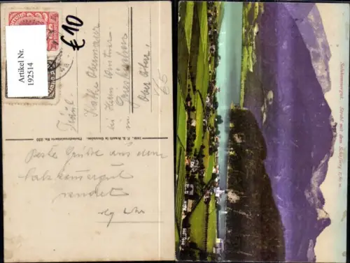 192514,Strobl m. d. Schafberg Salzkammergut pub F. E. Brandt 230