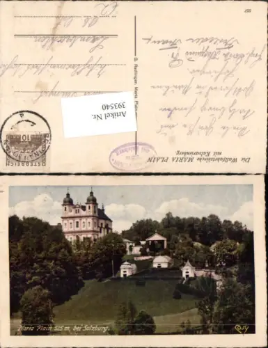 393540,Wallfahrtskirche Kirche Maria Plain b. Bergheim m. Kalvarienberg pub Cosy