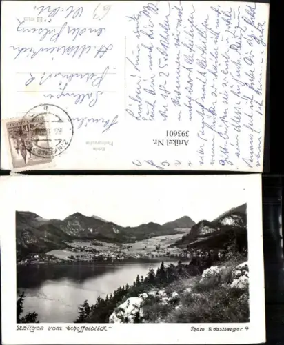 393601,St. Gilgen Totale vom Scheffelblick Bergkulisse pub Foto Gastberger 4