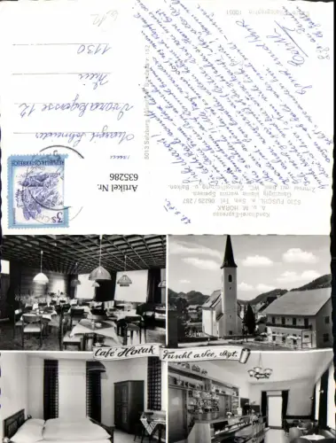 635286,Mehrbild Ak Fuschl a. See Cafe Horak