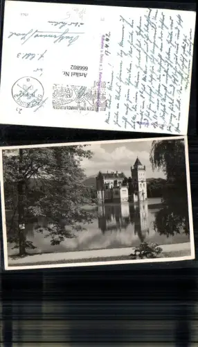 666802,Foto Ak Schloss Anif b. Salzburg Feldpost