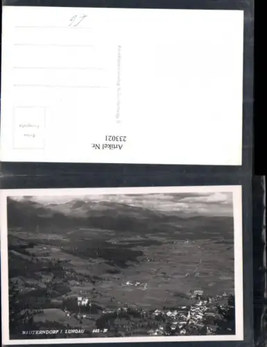 233021,Mauterndorf im Lungau Totale