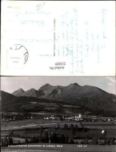 233029,Mariapfarr im Lungau Totale
