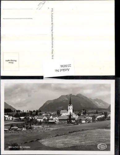 233036,Mariapfarr im Lungau Totale